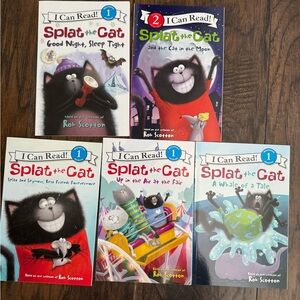 Set of I can Read books! Splat the Cat